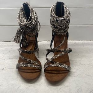 Jeffrey Campbell sandals with block heel